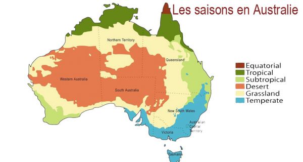 les saisons australiennes