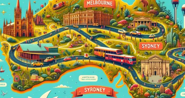 L’Itinéraire de Melbourne à Cairns en Australie