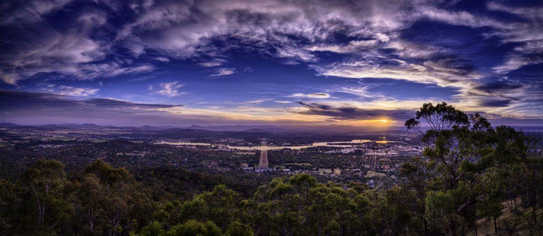 Canberra Australie Mount Ainslie