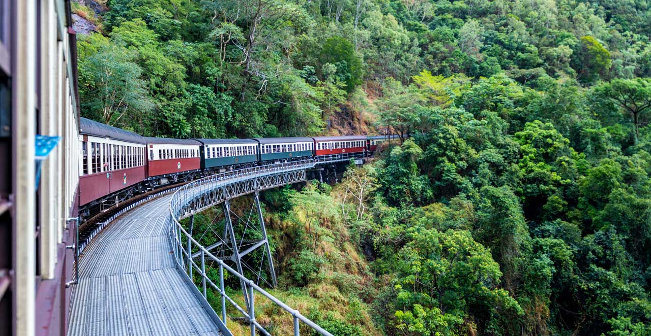 Les l&eacute;gendaires trains australiens